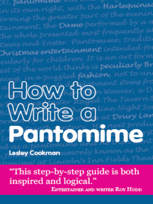 Title details for How to Write a Pantomime by Lesley Cookman - Available